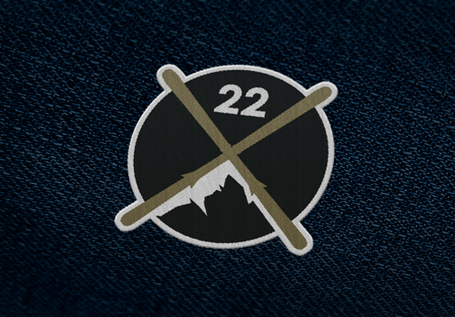 22 MTN DIV Embroidered Logo